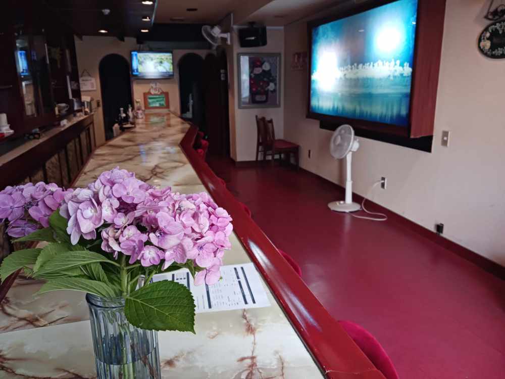 大阪府寝屋川市のカラオケ喫茶でのカラオケ設置写真2：カラオケ喫茶 京様