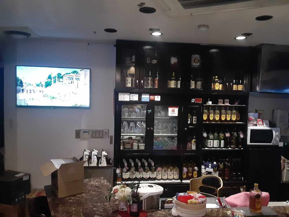 大阪府のスナックでのカラオケ設置写真2：店名非公開様