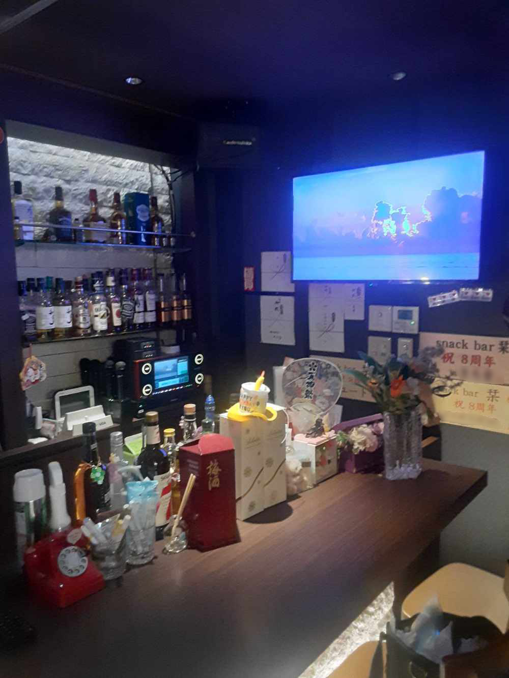 大阪府 スナック 店名非公開様 カラオケ導入事例