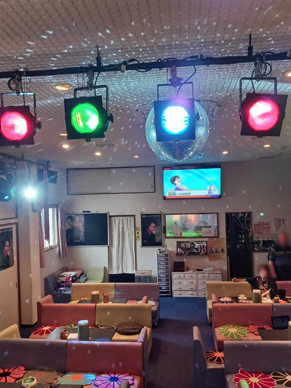 奈良県橿原市のカラオケ喫茶でのカラオケ設置写真5：カラオケ歌謡スタジオ花舞様