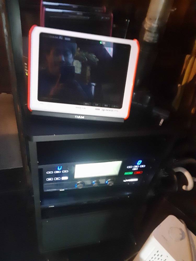大阪府大阪市のバーでのカラオケ設置写真2：BAR我儘様