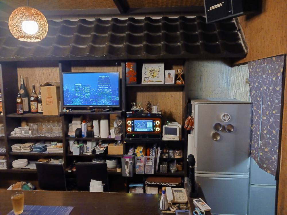兵庫県姫路市のスナックでのカラオケ設置写真2：ゆめか様