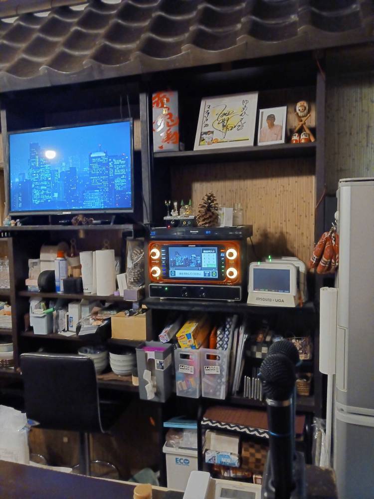 兵庫県姫路市のスナックでのカラオケ設置写真3：ゆめか様